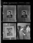 Re-photograph; Lady at Bank (4 Negatives (December 2, 1959) [Sleeve 7, Folder d, Box 19]